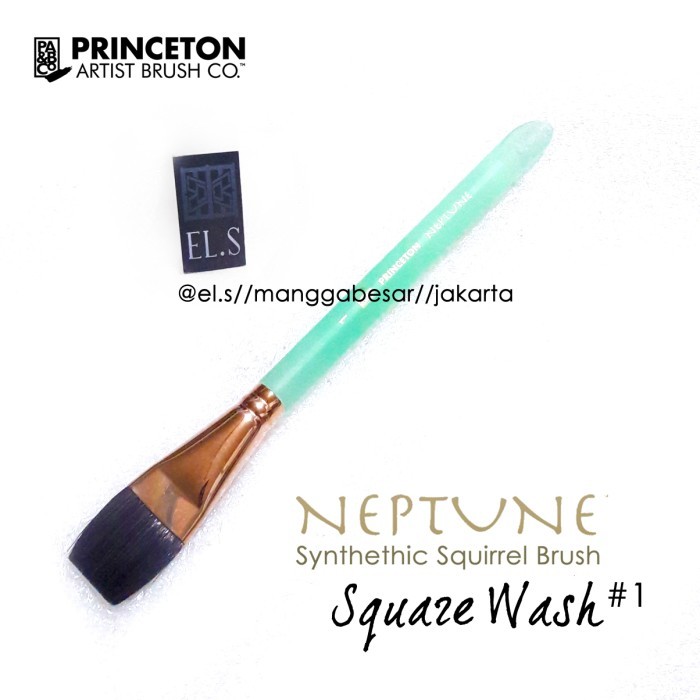 

Princeton Neptune Brush Square Wash 1" ( Kuas Lukis )