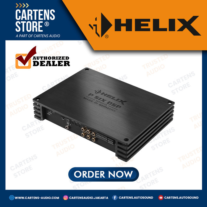 BISA SPK Amplifier Built in Processor Helix P Six DSP ULTIMATE by Cartens Store