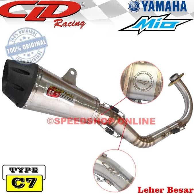 Terjangkau Knalpot Cld Yamaha Mio Nouvo Fino Original Type C7 150Cc ~ 200Cc