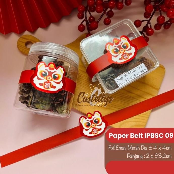 ] Paper Belt IPBSC 09 10 Barong Sabuk Toples Imlek CNY SINCIA