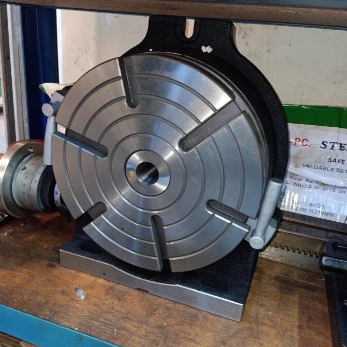 

------] rotary table horizontal vertikal 10 inchi