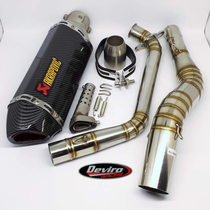 Diskon Knalpot Akrapovic Hzc Import Fs Mt15 Xsr 155 Vixion Gsx R150 S150