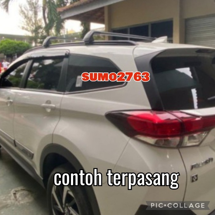 Crossbar Cross Bar Jepit Roof Rail All New Rush Terios 2018-2023