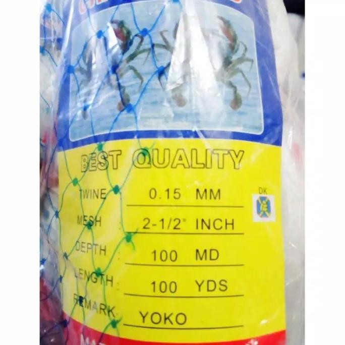 jaring ikan senar 015 2,5 inchi termurah