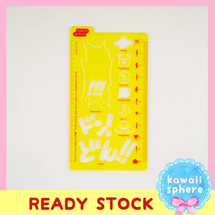 

TERBARU Hobonichi Stencil One Piece 2024 Ready Stock