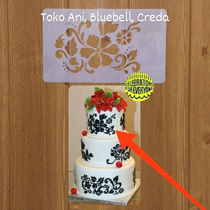 

TERBARU Designer Stencil : Floral Explosion Tier #1 , 14.2 x 9.2 cm BISA GRAB!