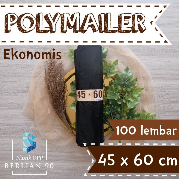 

Kantong Plastik Polymailer 45X60 Cm / Plastik Packing Online Ekonomis