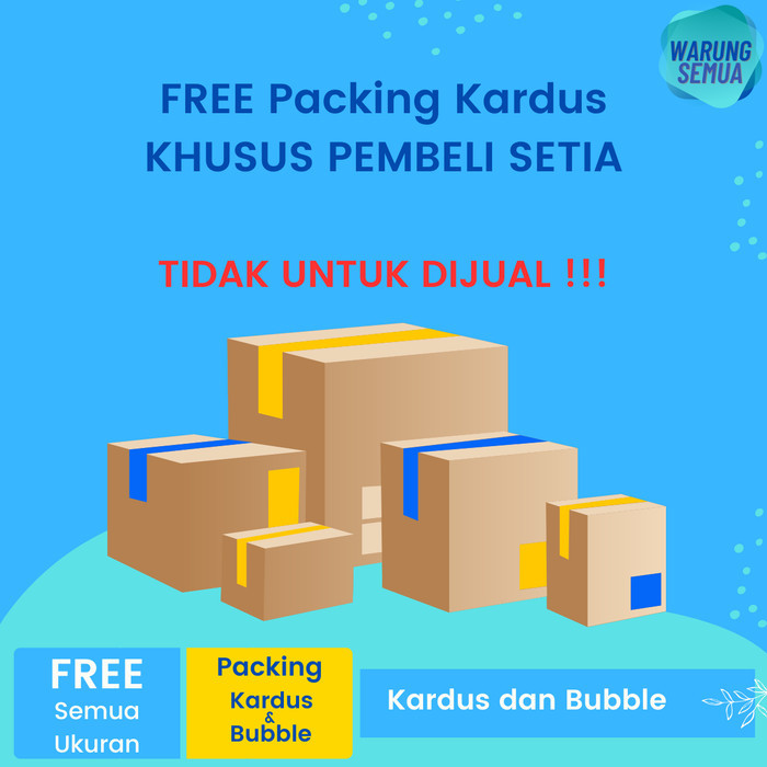 

Kardus Packing Ukuran 7X7X23 Cm