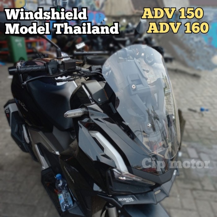 Visor Windshield ADV 160 ADV 150 Pendek Thailand Sporty