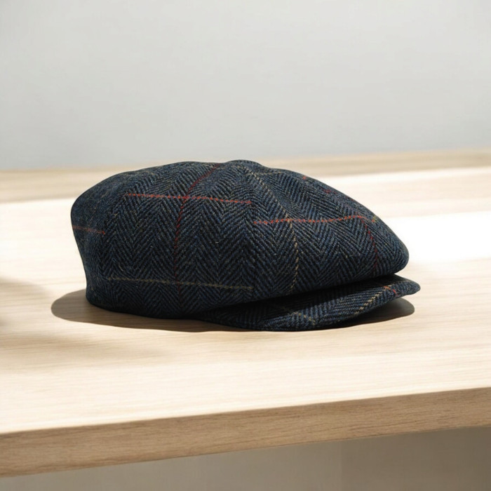 NEWSBOY CAP WOOL TARTAN THE ORIGINAL Thejam. #localpride