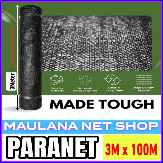 jaring paranet tanaman 1 roll / shading net anti sinar matahari termurah