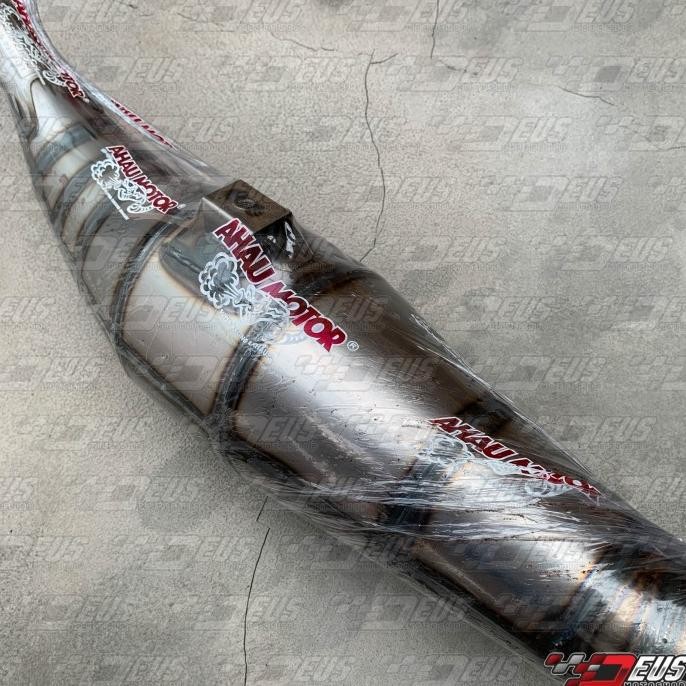 Terjangkau Knalpot Ahau 1 Ninja R / Ss / Rr Plat Besi Galvanis Big Volume C 41