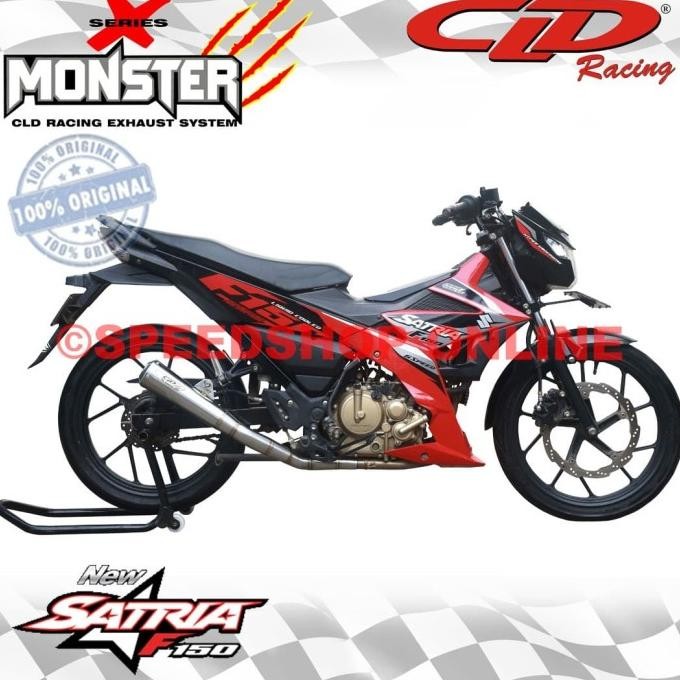 Miliki Knalpot Cld Suzuki Satria Fu 150 Fi Injeksi Original Type Monster X