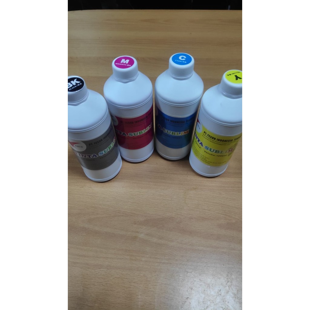 

TINTA SUBLIMASI TIPE D, WARNA CMYK