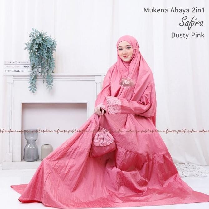 Mukena dewasa terusan mukena ponco mukena abaya jumbo (PMI) Terlaris