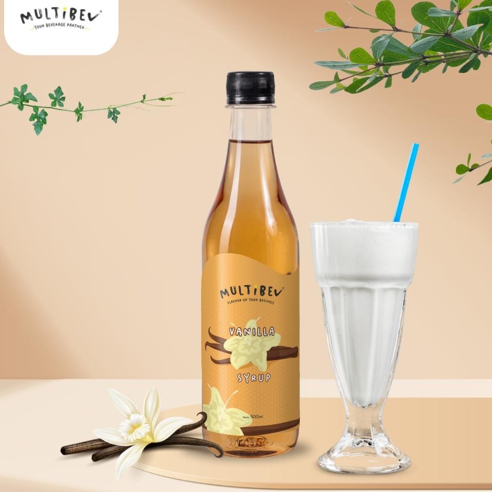 

Multibev Yrup Vanilla Bottle Ml Irup Numan Raa Vanila