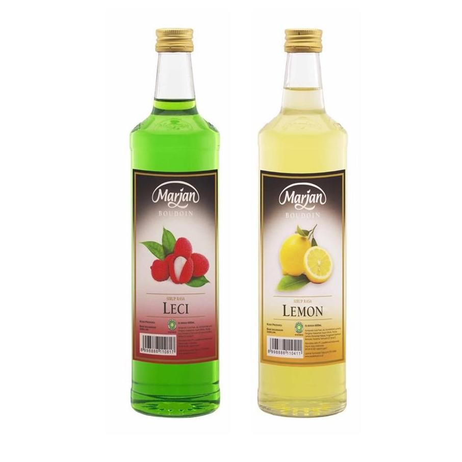 

Marjan Boudoin Yrup Lychee 460Ml Marjan Boudoin Yrup Lemon 460Ml