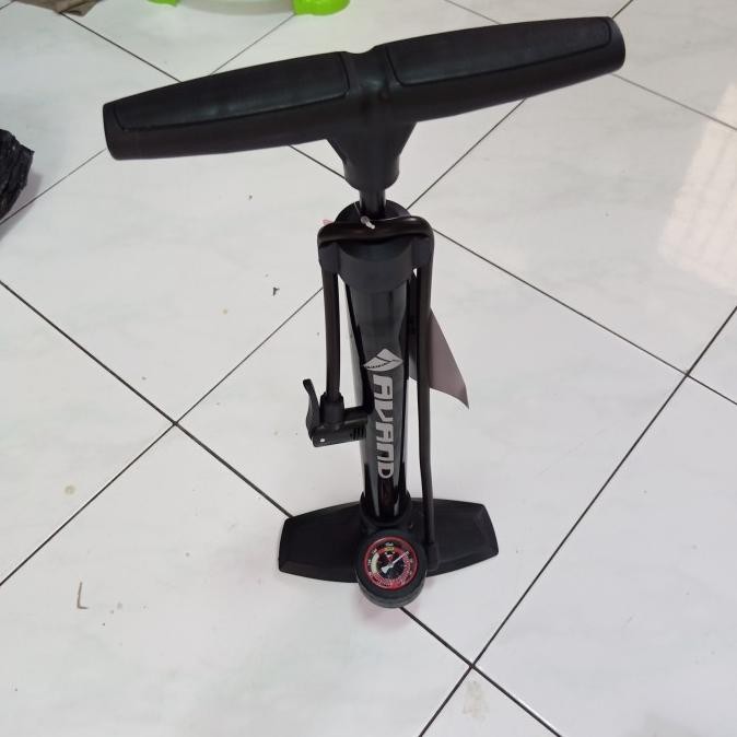 Promo Pompa AVAND pump bike sepeda / motor meteran , fixi dan pentil motor