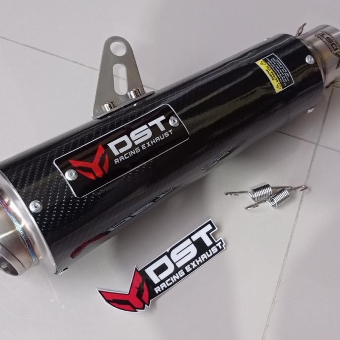 Terjangkau Knalpot Racing Original Dst Racing M1 Carbon Long Inlet 50Mm