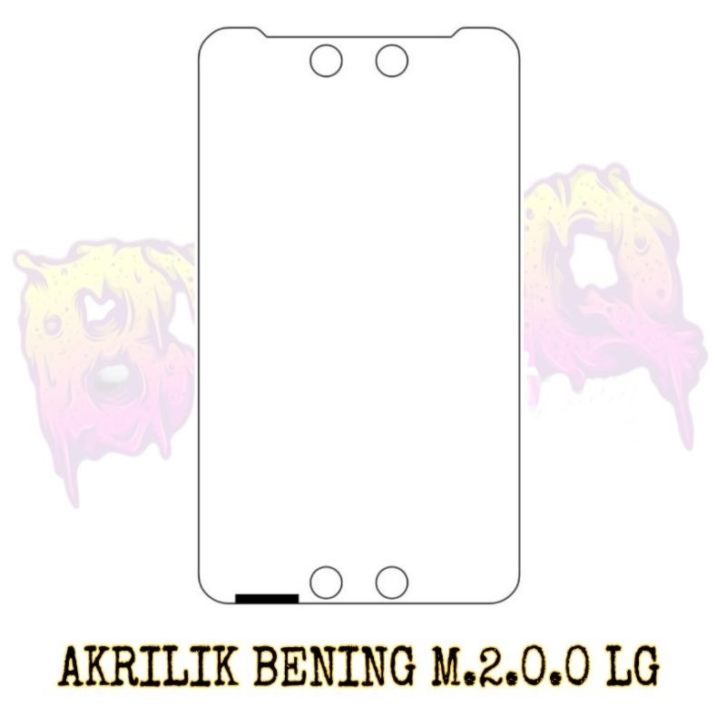 

Premium Cut - Pelindung Akrilik Bening Merk M200 Lg Garskin Stiker / Case Custom Terlaris 2PCS/ Fullbody