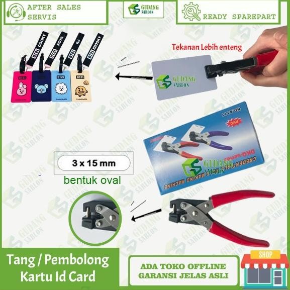 

Terlaris Tang Pembolong PVC Id Card Merek DKQ SALE