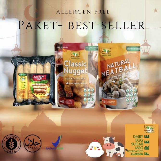 

Grosir Promo Bundling Paket Best Nesville Gluten Free