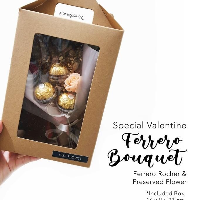 

Sale Coklat Bunga Ferrero Rocher Hadiah Valentine Anniversary Pacar Cokelat