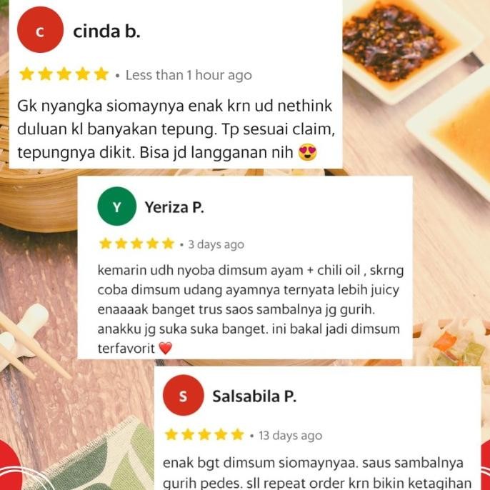 

Promo Hampers Lebaran Idul Fitri - Frozen Dimsum Siomay Ayam
