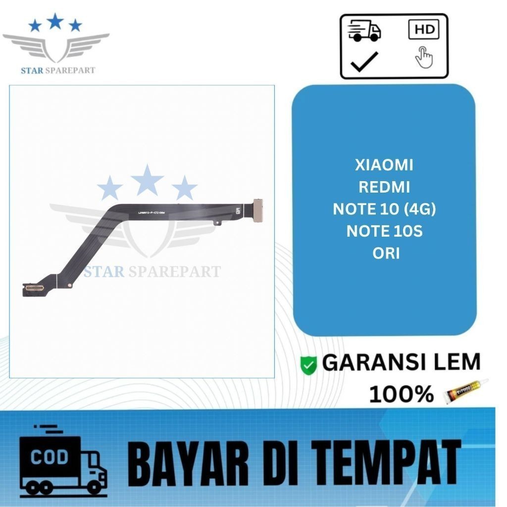 FLEXIBEL LCD XIAOMI REDMI NOTE 10 (4G) / NOTE 10S ORI
