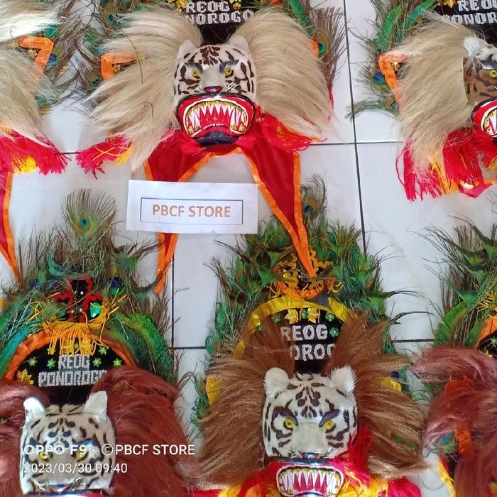 Cuci Gudang.. Reog Mini Ukuran 30Cm 40Cm 50Cm 60Cm Game