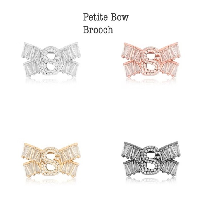 Buttonscarves Petite Bow Brooch