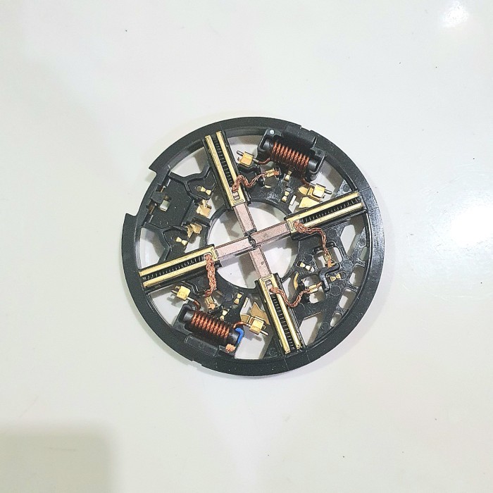 carbon brush arang motor fan denso