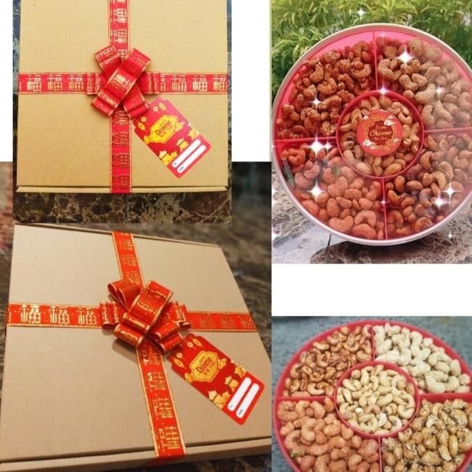 

Sale Kacang Mede Tray/ Hamper Imlek