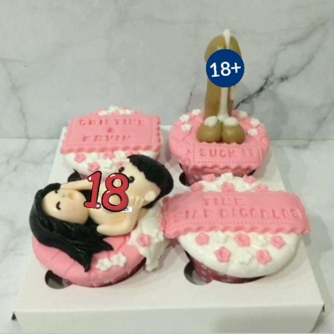 

Sale Bridal Shower Sexy Naughty Dirty Adult Cupcake, Kue Dewasa Nakal