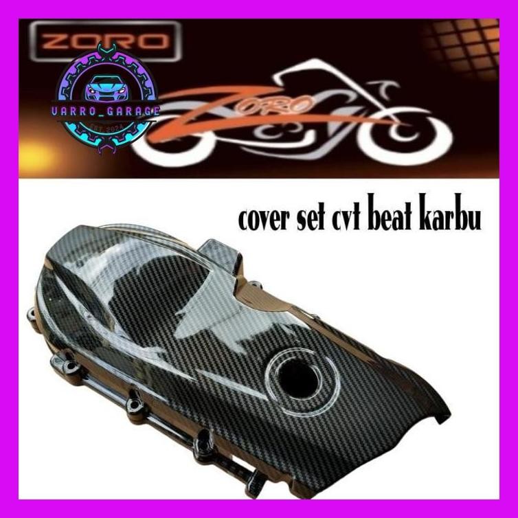 COVER TUTUP CVT BEAT KARBU BEAT FI 2012 2013 2014 VARIO 110 FI CARBON
