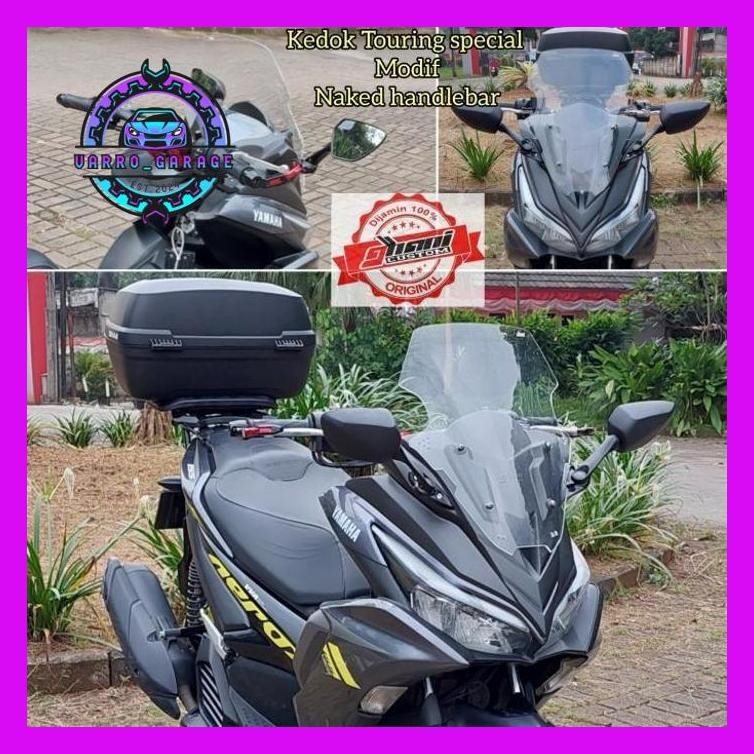KEDOK TOURING YAMAHA AEROX CONNECTED BY GHANICUSTOM