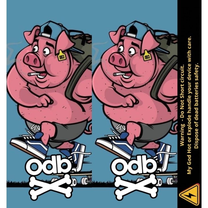

Premium Cut - Ambitionstore Stiker Wrap Baterai 18650 Odb Retro Art V2 Series Pelindung Dan Penghias Untuk Segala Merek 18 Garskin Stiker / Case Custom Terlaris 2PCS/ Fullbody