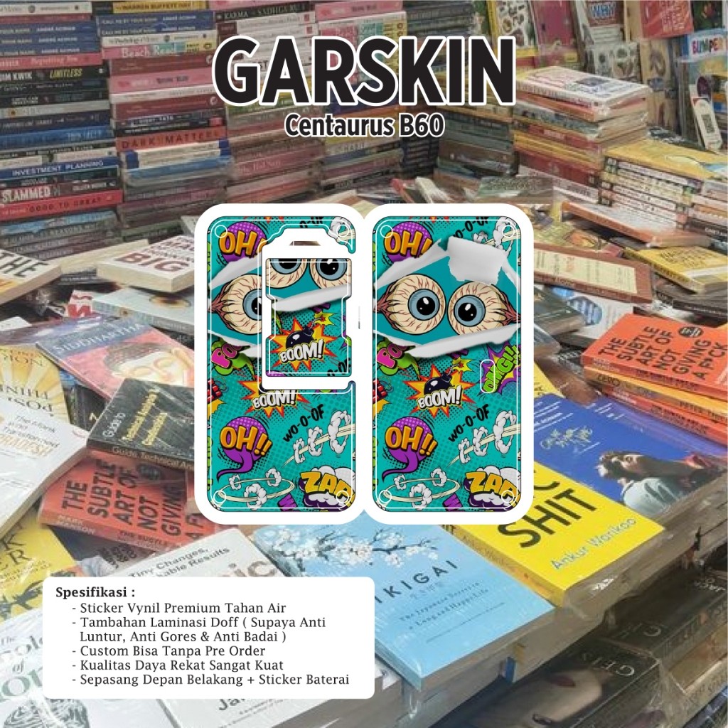 

Premium Cut - E2r Creative Jual Sicentaurus B60 13 Garskin Stiker / Case Custom Terlaris 2PCS/ Fullbody
