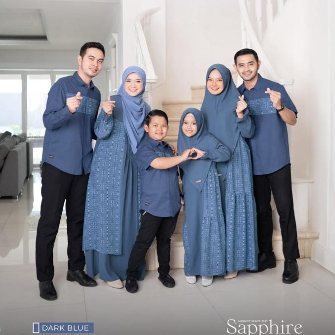 SARIMBIT YASMEERA SAPPHIRE DARK BLUE