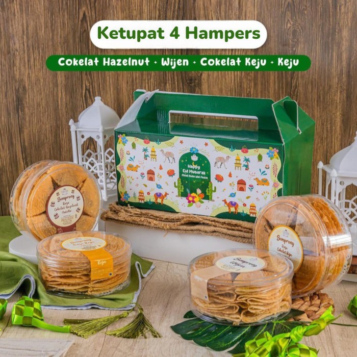 

PROMO !!! SALE TERLARIS HAMPERS 4 LEBARAN/IMLEK/NATAL BY LOVES SEMPRONG READY