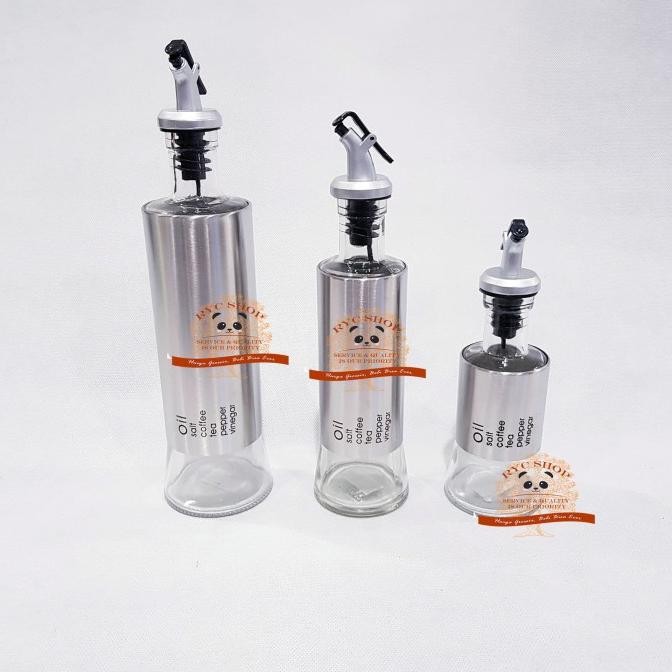 

botol minyak 600 ml / botol cuka / botol kecap / glass oil dispenser termurah