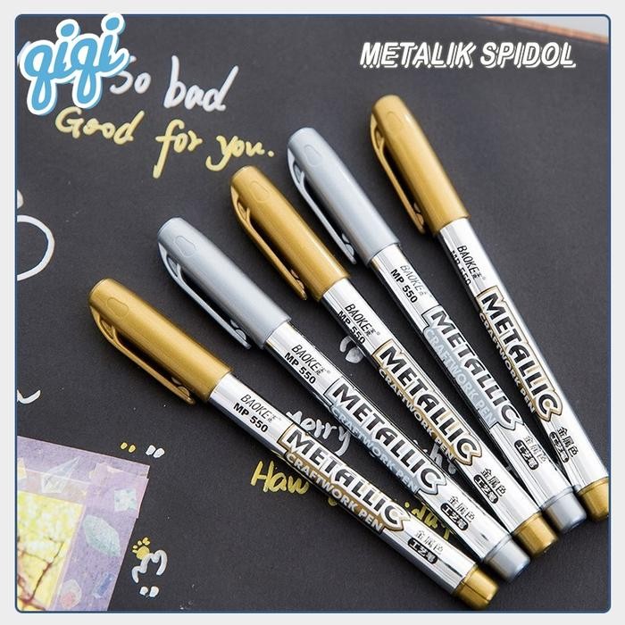 

TERMURAH METALIK SPIDOL/DIY CAT METALIK PULPEN/PULPEN WARNA/SPIDOL PULPEN/CAT SPIDOL - QIQI TREASURE