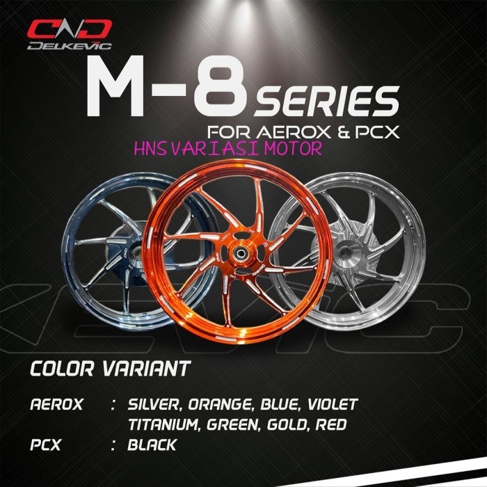 Veleg Dnd Racing M 8 Star Pcx 160 Abs Pcx 160 Cbs Ring 14*185_14*215 Delkevic