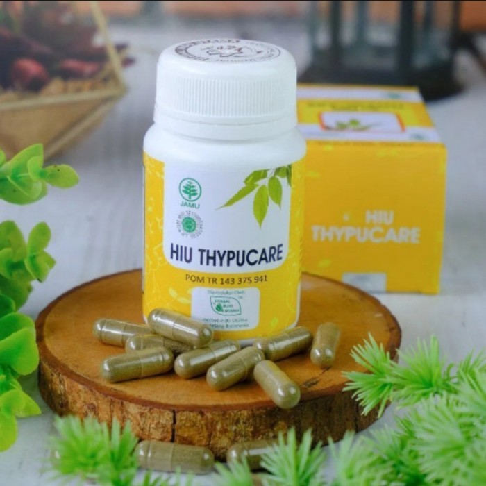 

ORIGINAL HIU Thypucare 60 Kapsul - Obat Herbal Typus PREMIUM