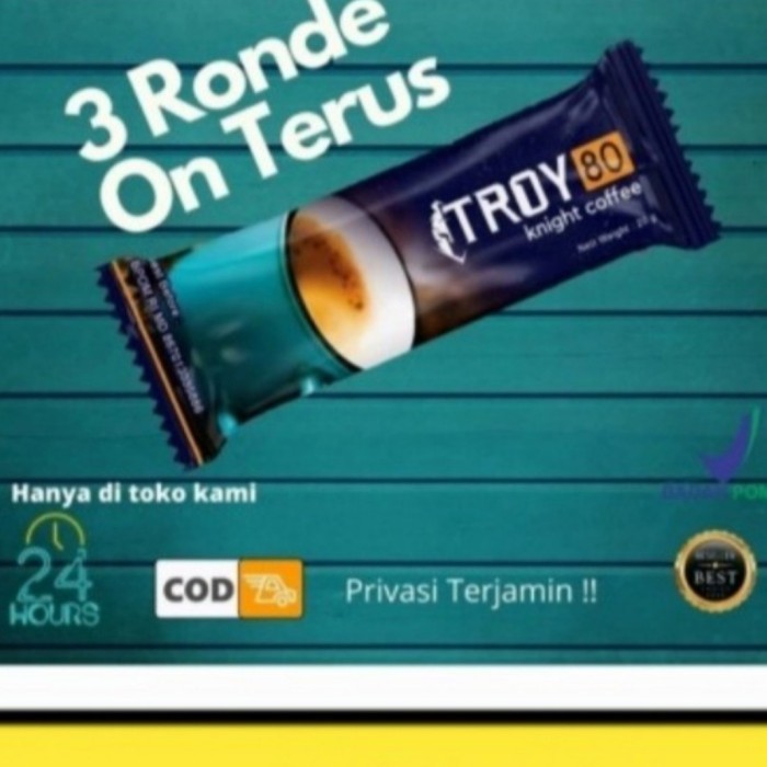 

ORIGINAL Kopi Troy 80 Harga Per shacet PREMIUM