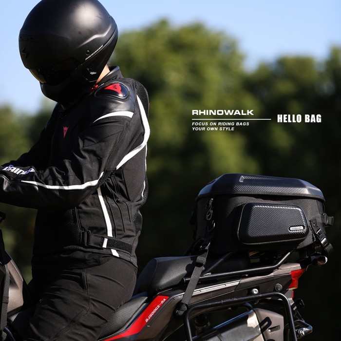 Tas Motor Touring Rhinowalk Mt2335 23-25L Bike Pannier Tail Bag