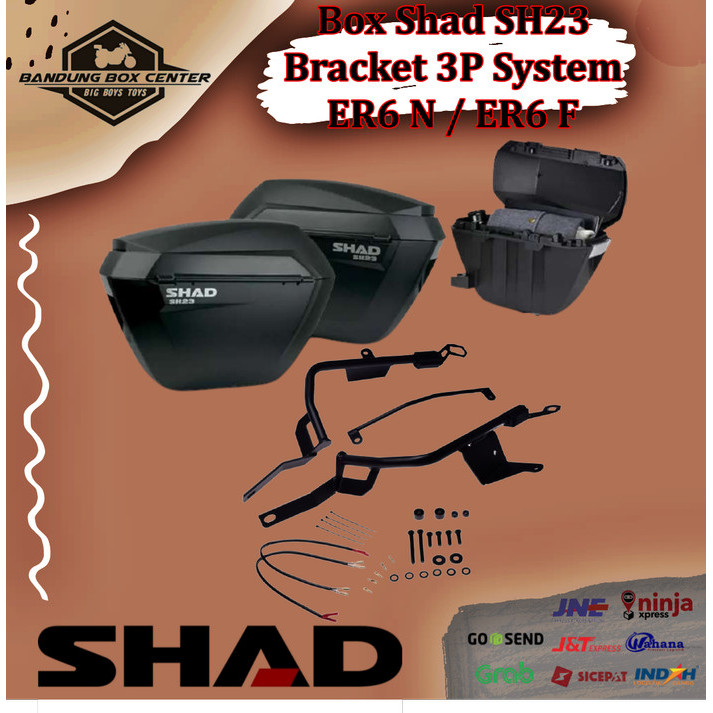 Paket Box Motor Box Shad Sh23 Sidebox Cket 3P System Er6 N Er6 F