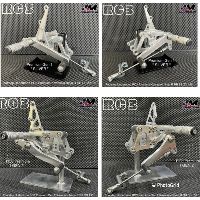 Footstep Step Underbone Rc3 Premium Ninja R Rr Ss 150 Model Ysp