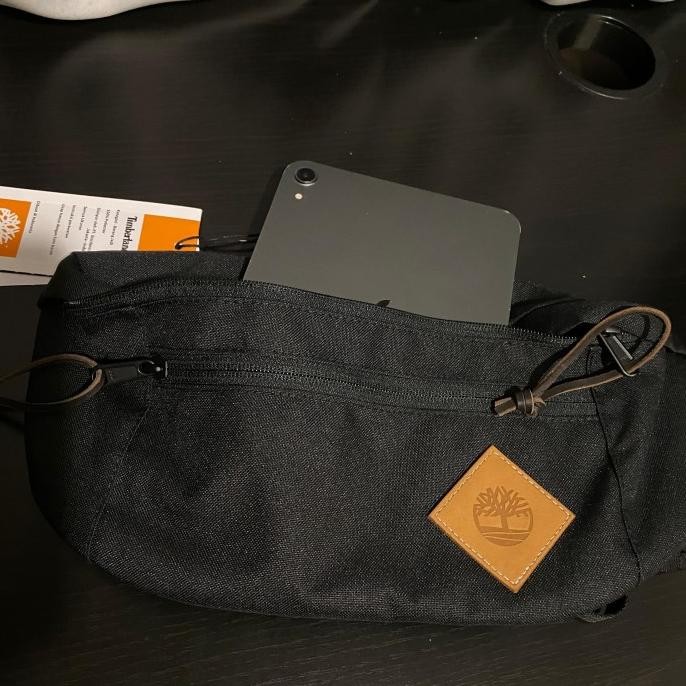 Timberland Core Waistbag Black/ Tas 100% Original Tokonilam88