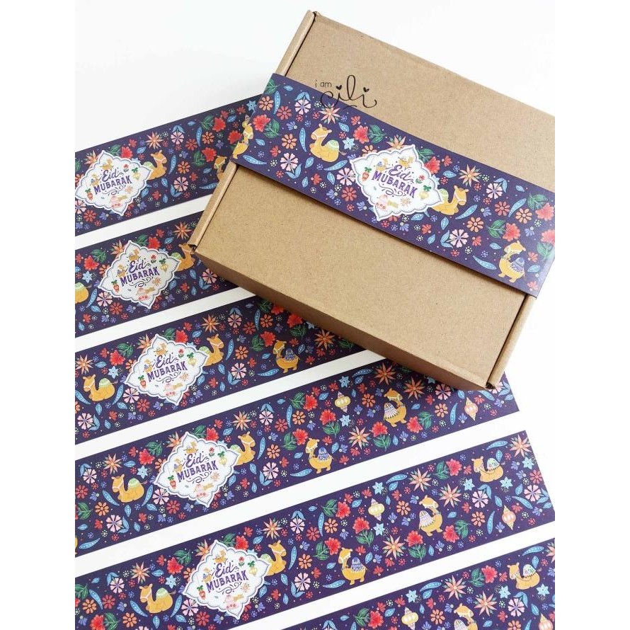 

Produk Terbaik] (BELT BESAR KIRAN IF023) label idulfitri untuk kotak (48 cm x 6.5 cm)
